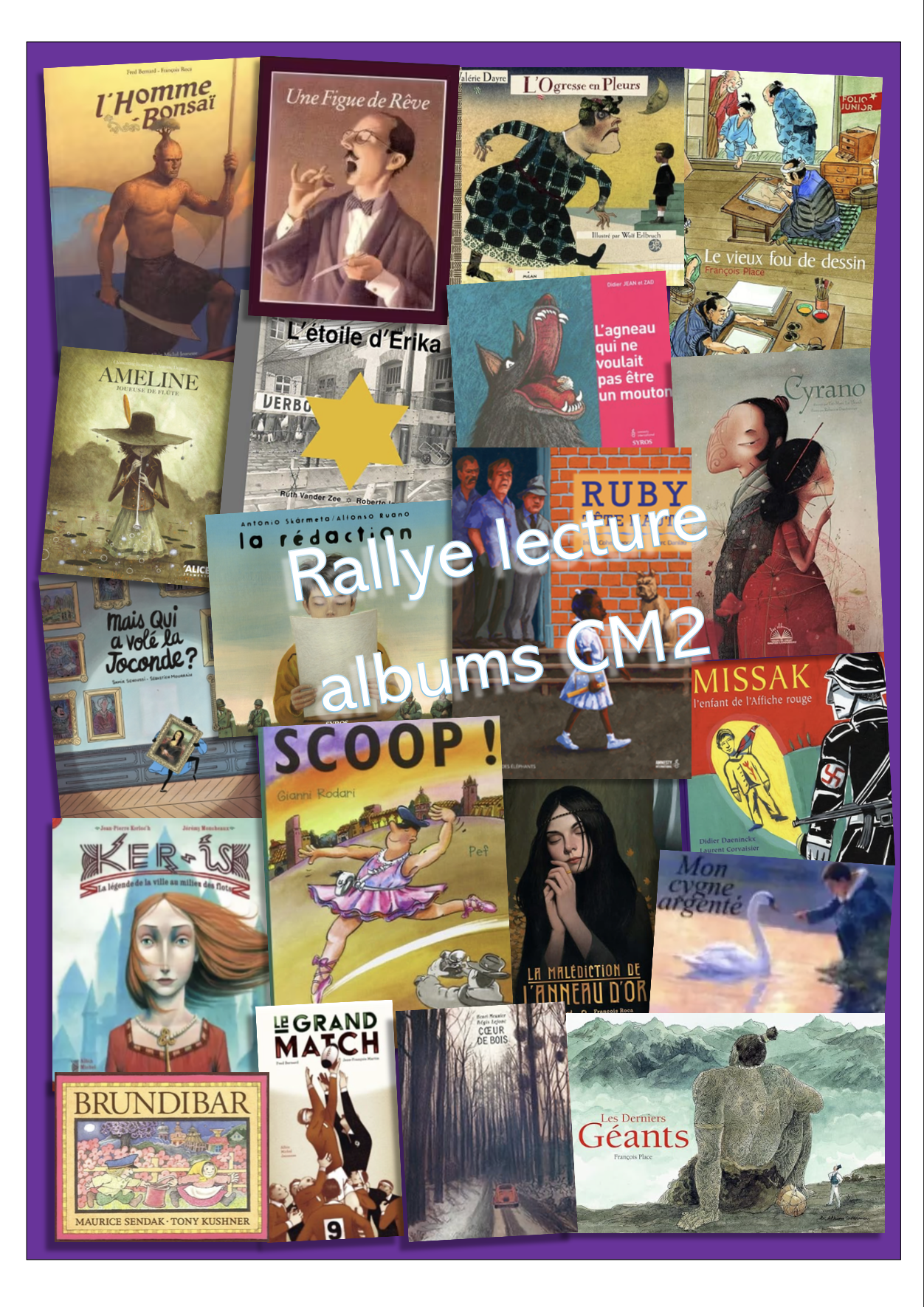 Couverture Rallye albums CM2