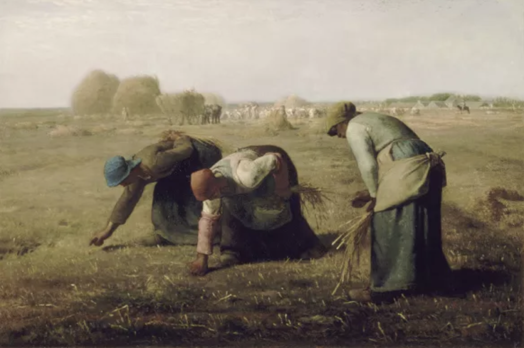 Les glaneuses de Millet