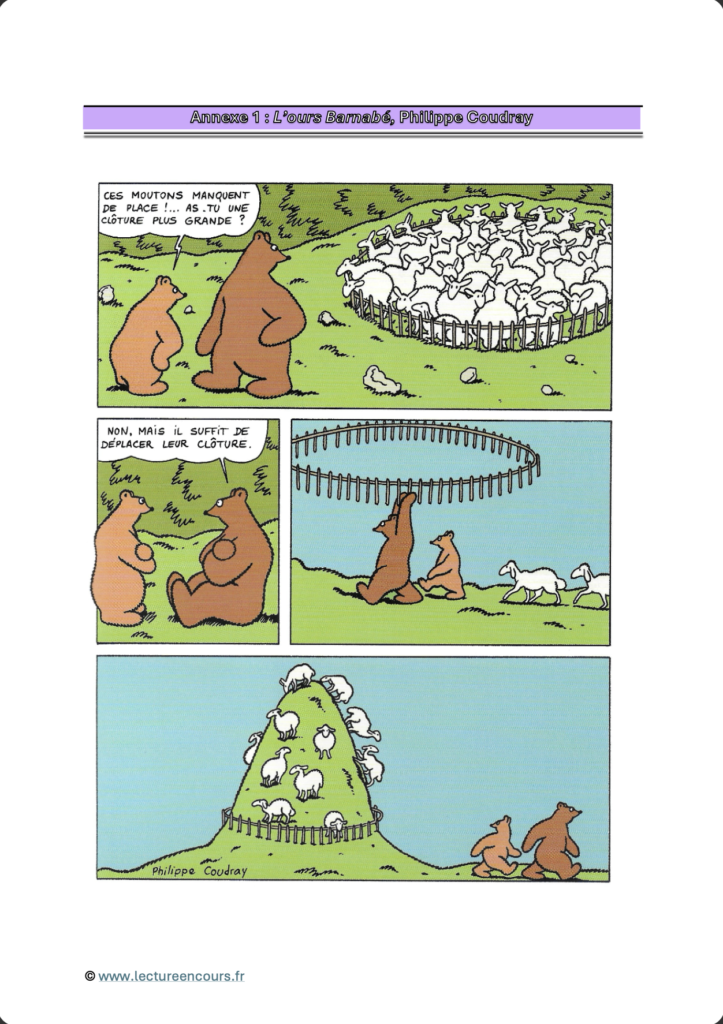 Annexe 1 ours Barnabé en CM1